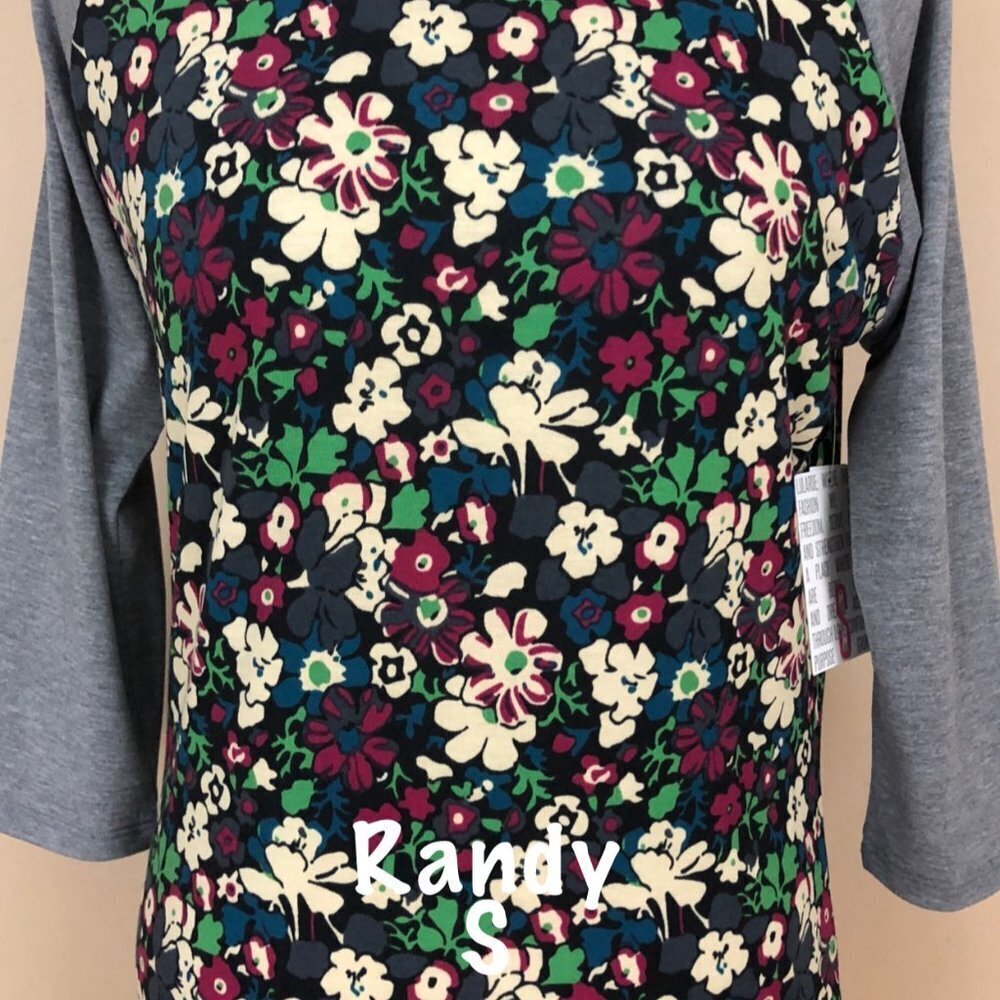 LuLaRoe Randy Baseball T new with tags